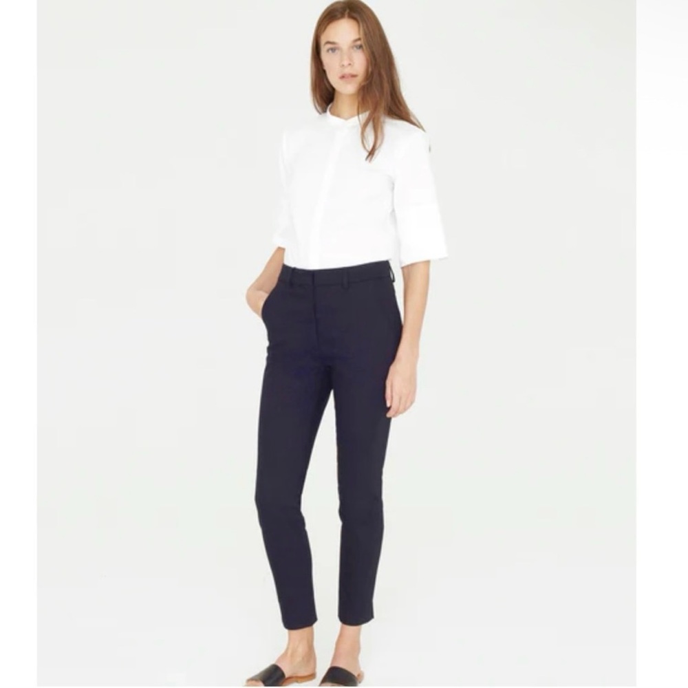 APIECE APART Navy Camilla Trouser Pants Size 2